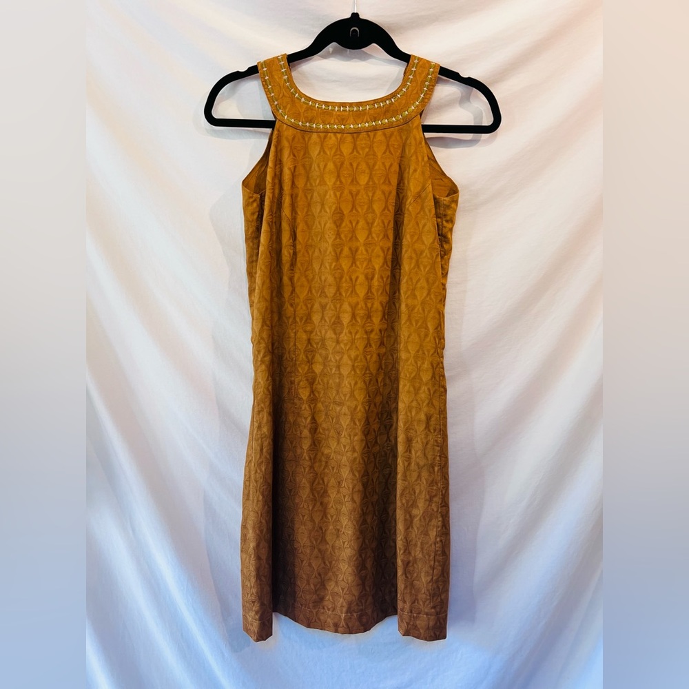Retro Turmeric Dress